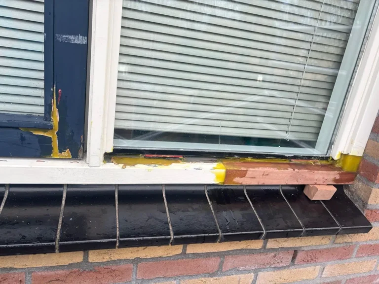 Houtrot in raamkozijn duurzaam hersteld – projectfoto 2